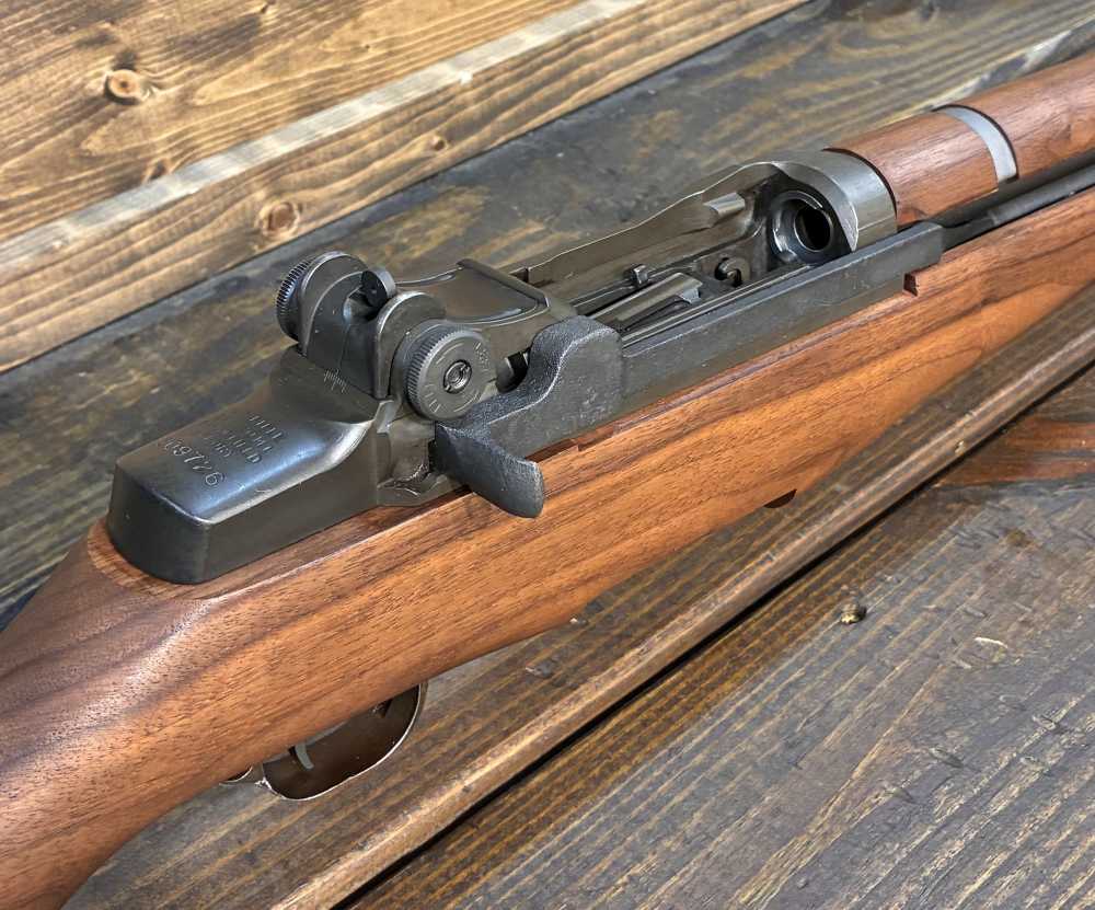 M1 GARAND SPRINGFIELD 1942 CMP SERVICE AMAZING 6-DIGIT U.S. RIFLE M1 WWII -img-48