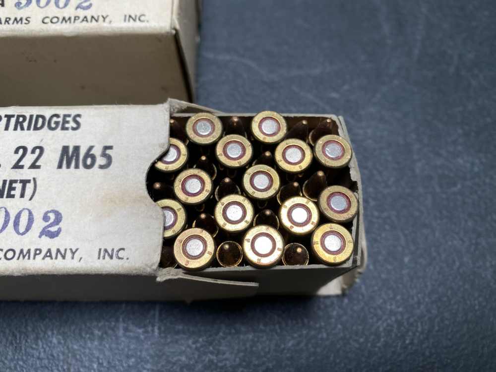M65 .22 Hornet Ammunition for U.S. Air Force M6 Aircrew Survival Weapon-img-2