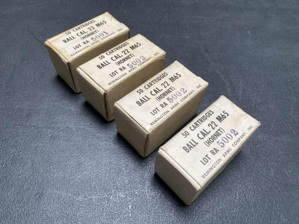 M65 .22 Hornet Ammunition for U.S. Air Force M6 Aircrew Survival Weapon-img-0