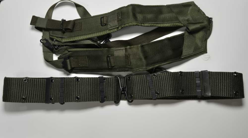 USGI ALICE LC-1 Size Large Belt and Suspenders-img-0