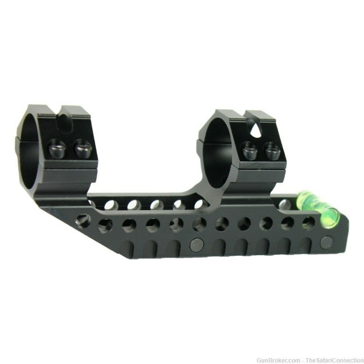GunToolZ 30mm cantilever scope mount w/bubble level. Quality, value & low$$-img-4