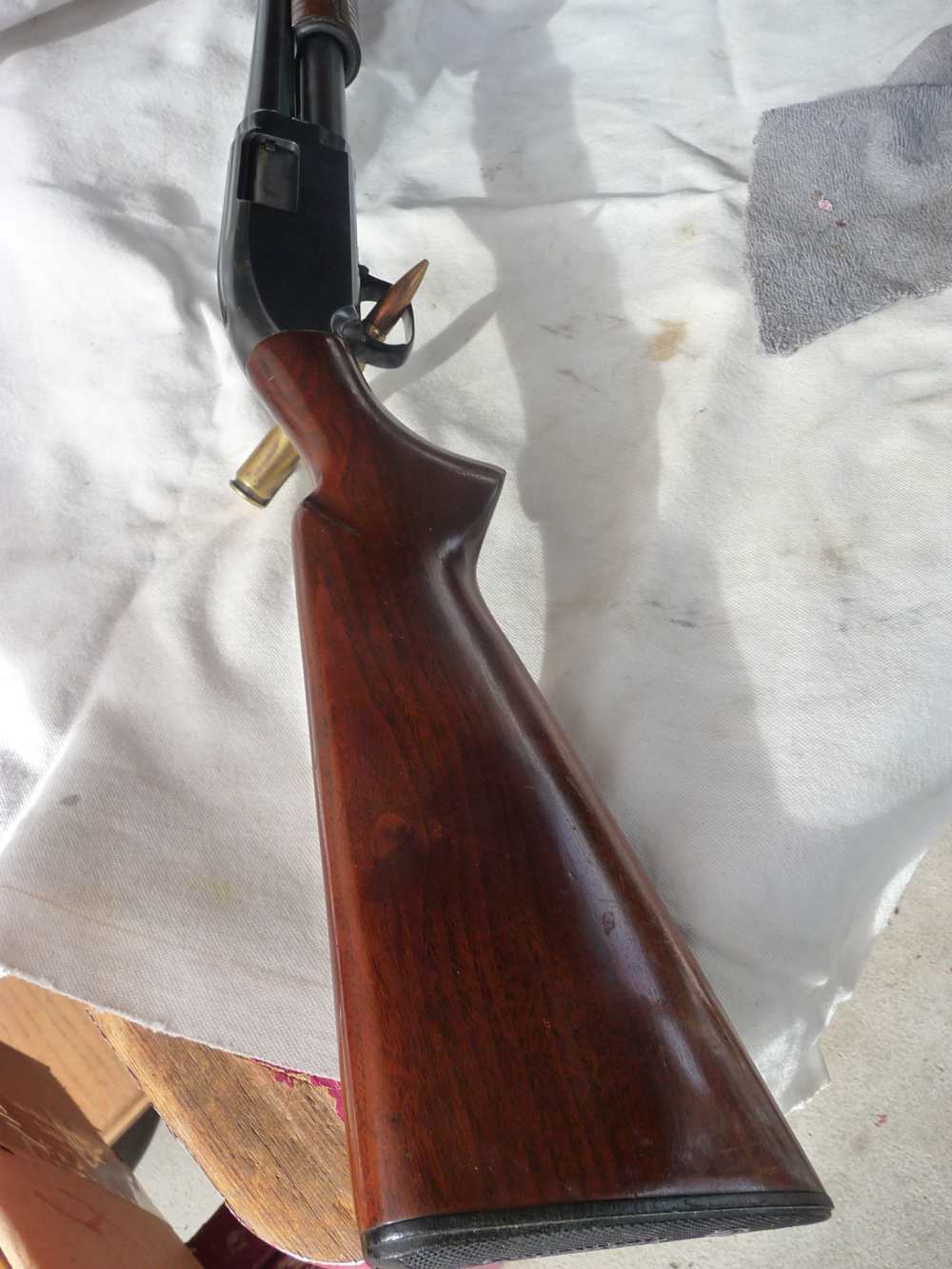 12 GA WINCHESTER MODEL 12 FEATHER WEIGHT 28 INCH MOD CK-img-0