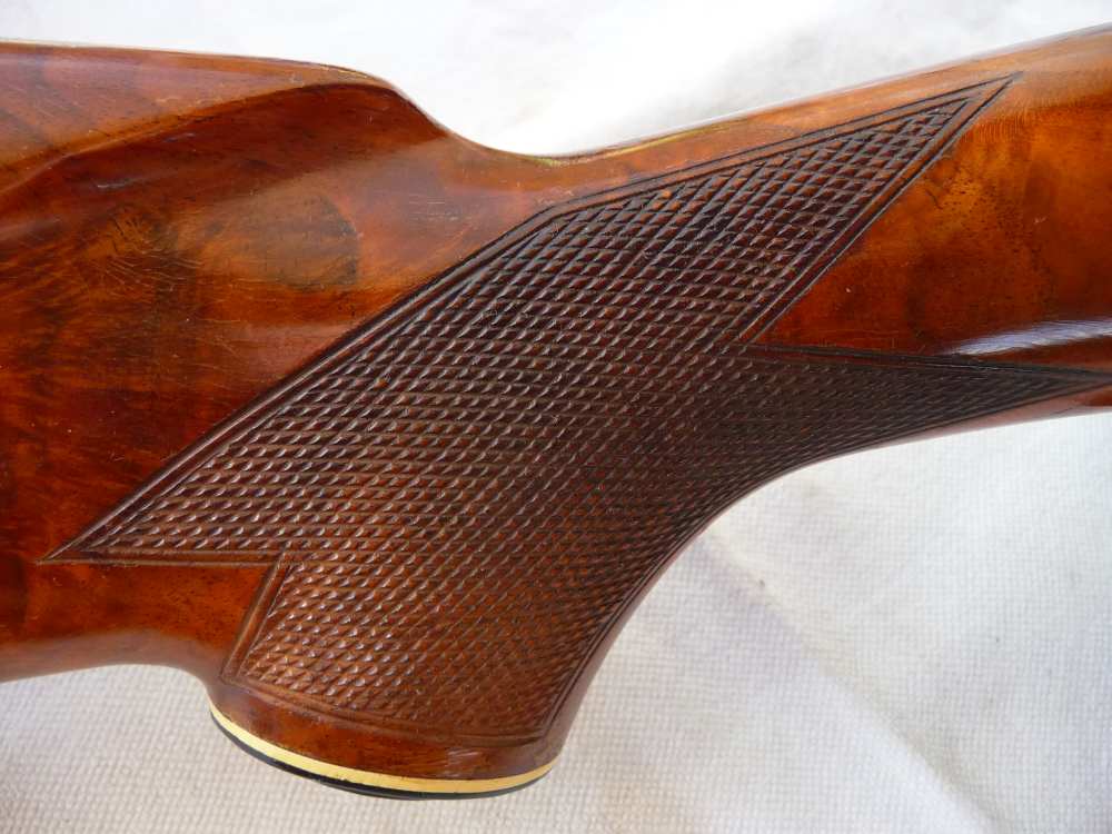 MODEL 12 RIBBED WINCHESTER 30 " FULL DOUBLE DIAMOND CHECKERING-img-3