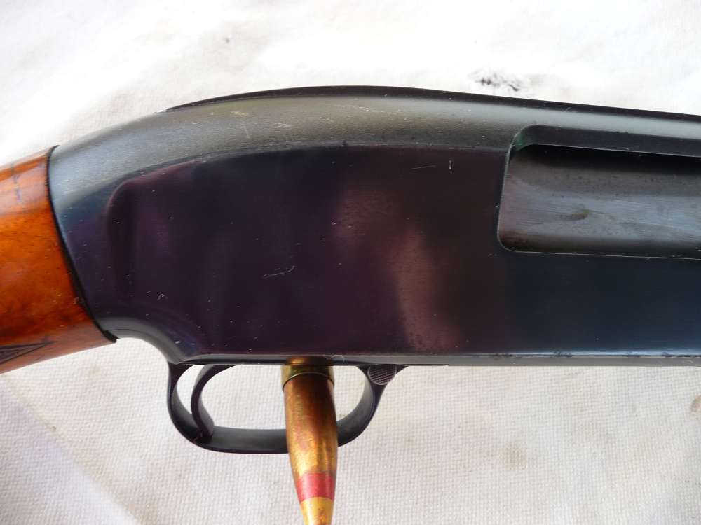 MODEL 12 RIBBED WINCHESTER 30 " FULL DOUBLE DIAMOND CHECKERING-img-4