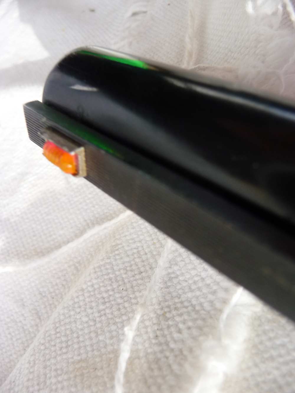 MODEL 12 RIBBED WINCHESTER 30 " FULL DOUBLE DIAMOND CHECKERING-img-7