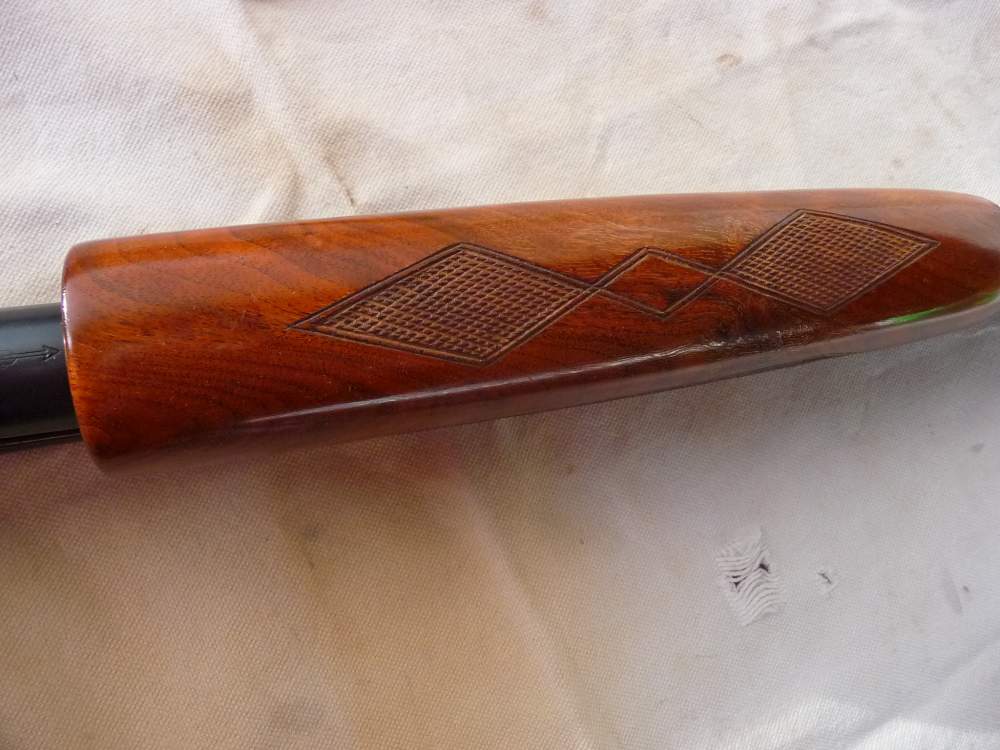MODEL 12 RIBBED WINCHESTER 30 " FULL DOUBLE DIAMOND CHECKERING-img-10
