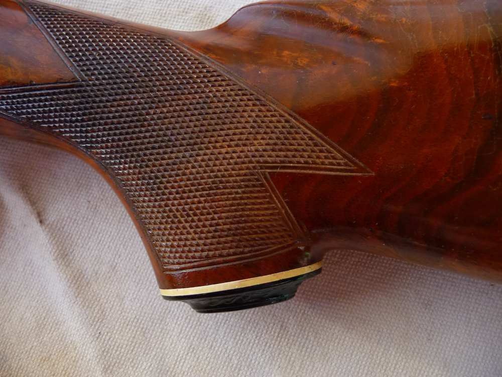 MODEL 12 RIBBED WINCHESTER 30 " FULL DOUBLE DIAMOND CHECKERING-img-15