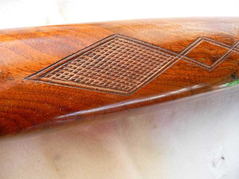 MODEL 12 RIBBED WINCHESTER 30 " FULL DOUBLE DIAMOND CHECKERING-img-9