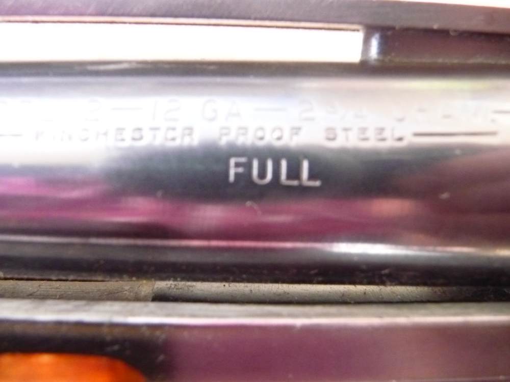 MODEL 12 RIBBED WINCHESTER 30 " FULL DOUBLE DIAMOND CHECKERING-img-27