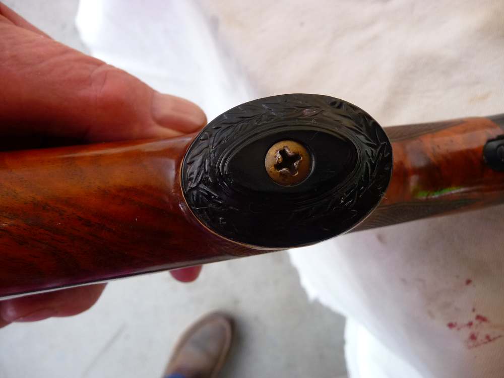 MODEL 12 RIBBED WINCHESTER 30 " FULL DOUBLE DIAMOND CHECKERING-img-13
