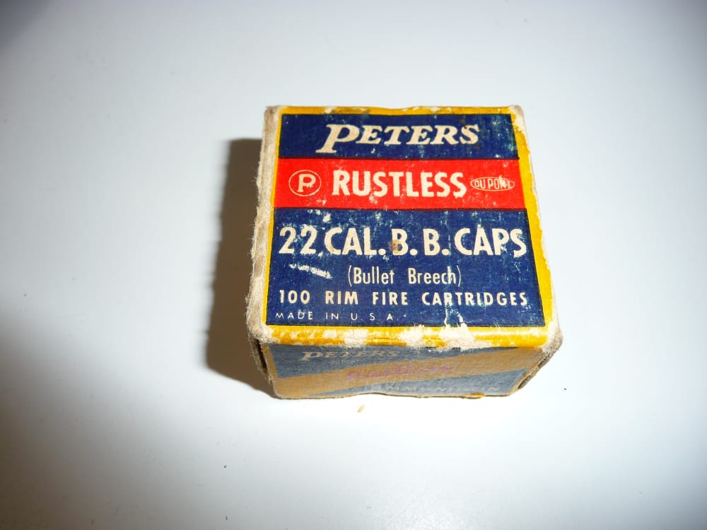 43 RDS OF 22 PETERS BB CAPS RUSTLESS BOX-img-0