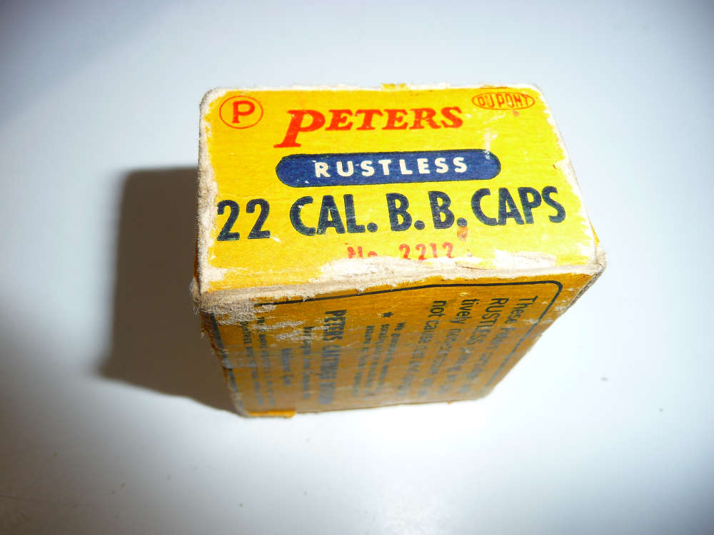 43 RDS OF 22 PETERS BB CAPS RUSTLESS BOX-img-2