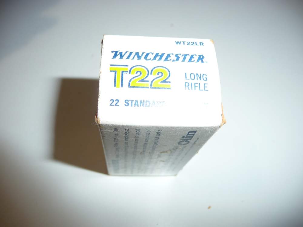 FULL YELLOW X T-22 WINCHESTER LR TARGET BOX-img-2