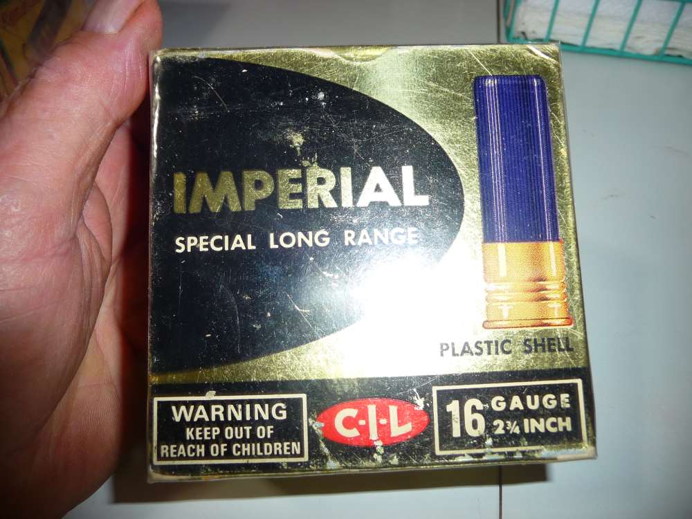 FULL CIL 20 GA IMPERIAL TIN FOIL BOX NO 4 SHOT-img-3