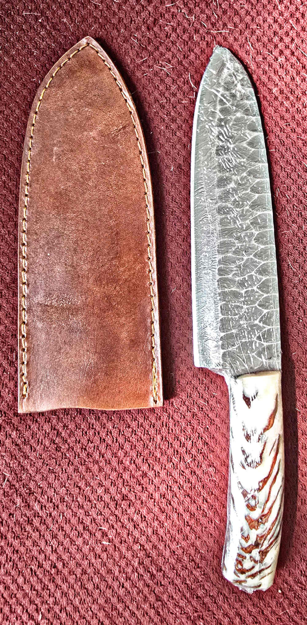 Stainless steel kitchen BUTCHER knives. -img-4