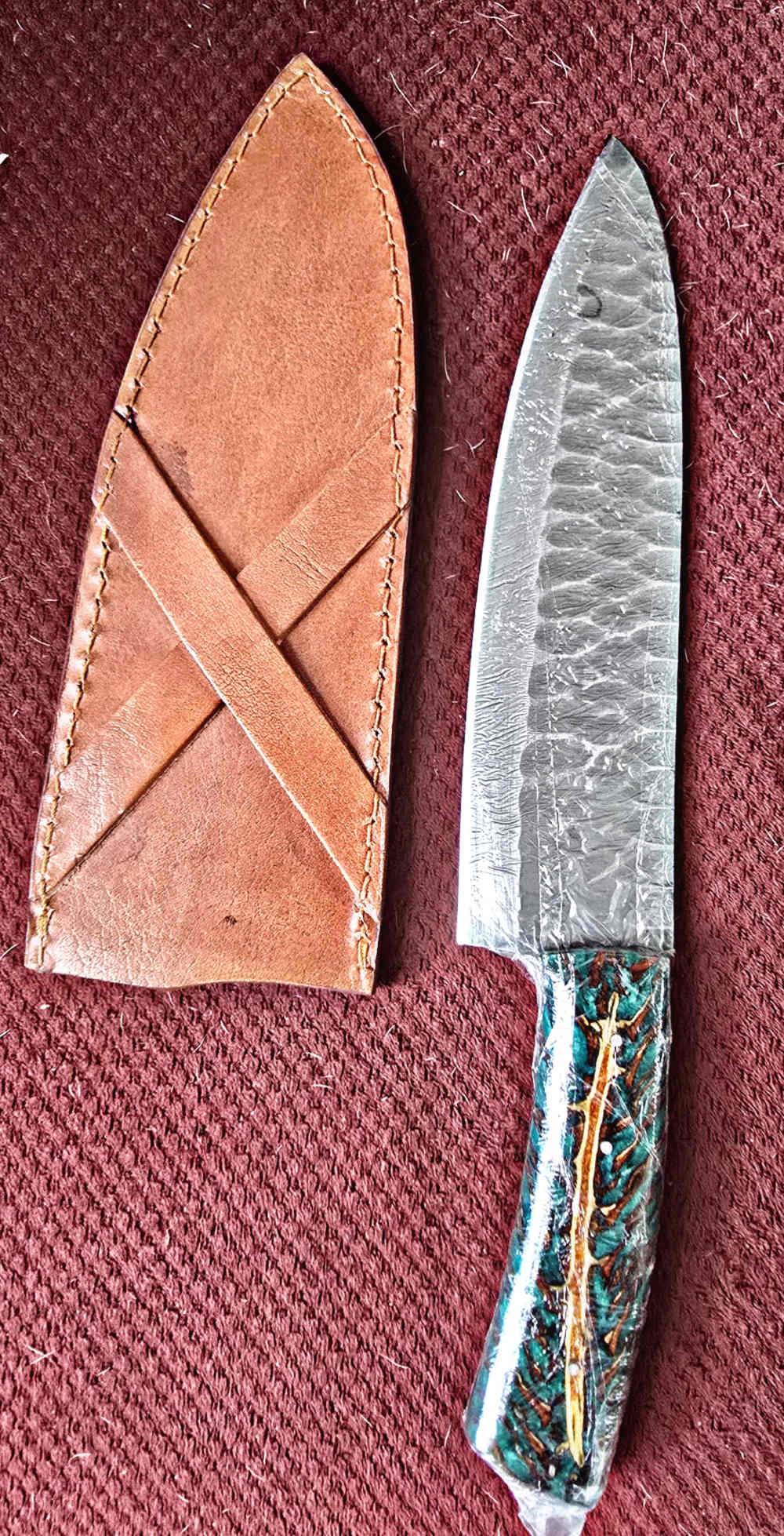 Stainless steel kitchen BUTCHER knives. -img-3
