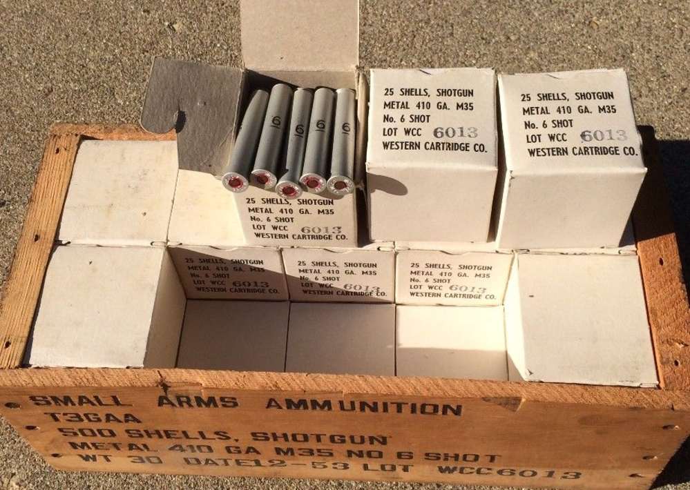 M35 .410 Shotshell Ammunition for U.S. Air Force M6 Aircrew Survival Weapon-img-5