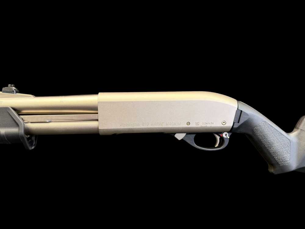 ULTRA RARE, REMINGTON 870 MARINE MAGNUM FACTORY STAINLESS 18.5” RIFLE SIGHT-img-9