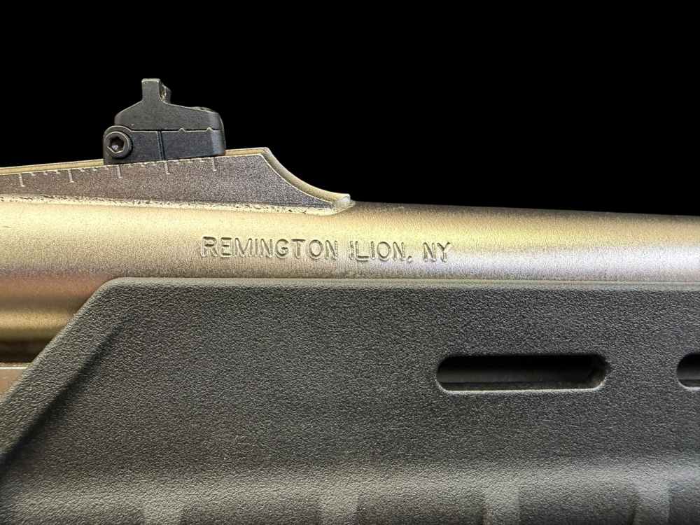 ULTRA RARE, REMINGTON 870 MARINE MAGNUM FACTORY STAINLESS 18.5” RIFLE SIGHT-img-10