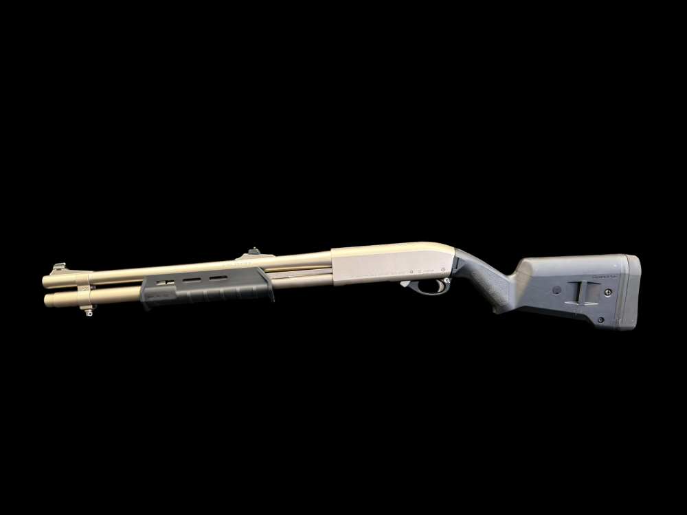 ULTRA RARE, REMINGTON 870 MARINE MAGNUM FACTORY STAINLESS 18.5” RIFLE SIGHT-img-6