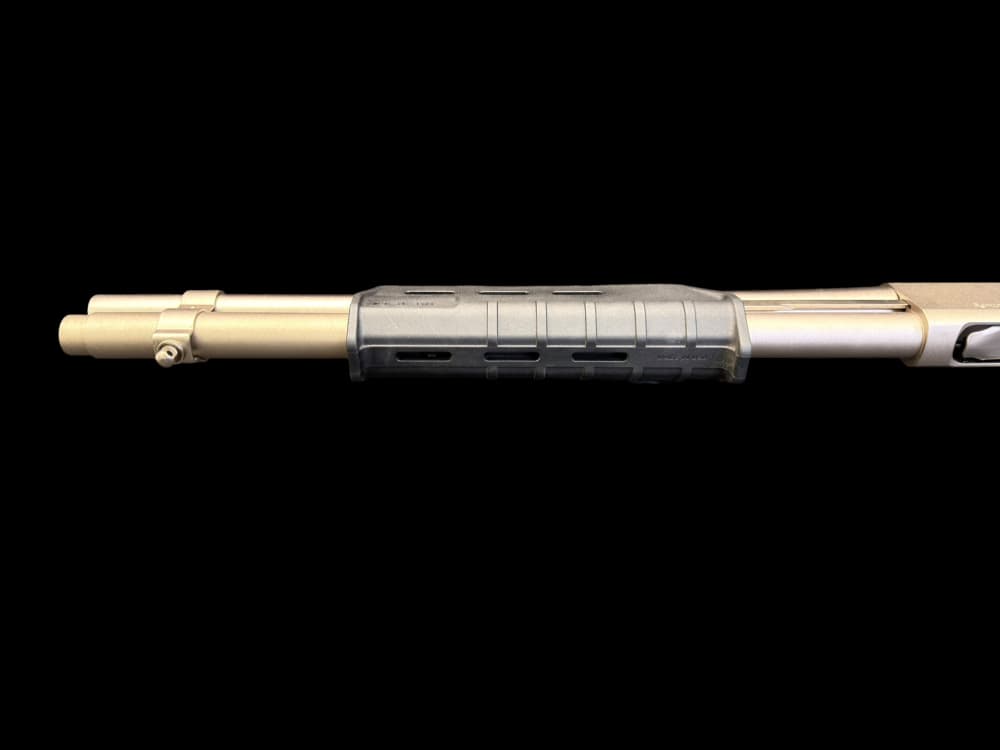 ULTRA RARE, REMINGTON 870 MARINE MAGNUM FACTORY STAINLESS 18.5” RIFLE SIGHT-img-17