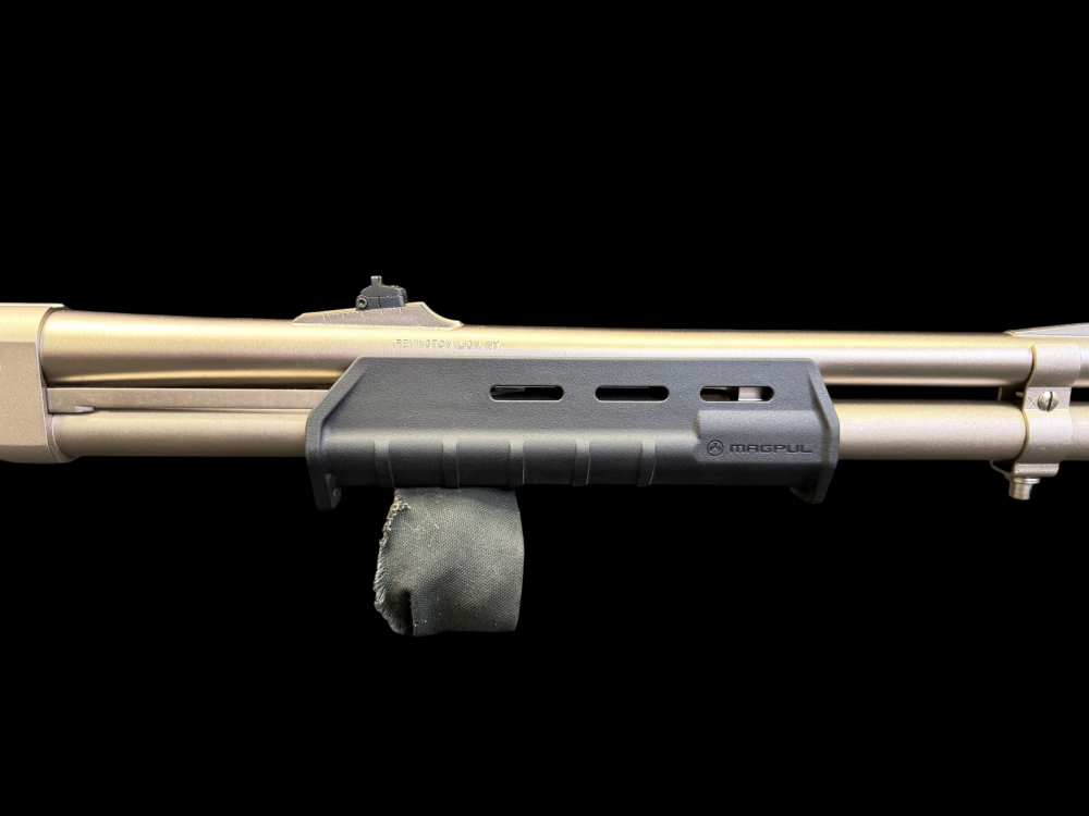 ULTRA RARE, REMINGTON 870 MARINE MAGNUM FACTORY STAINLESS 18.5” RIFLE SIGHT-img-7