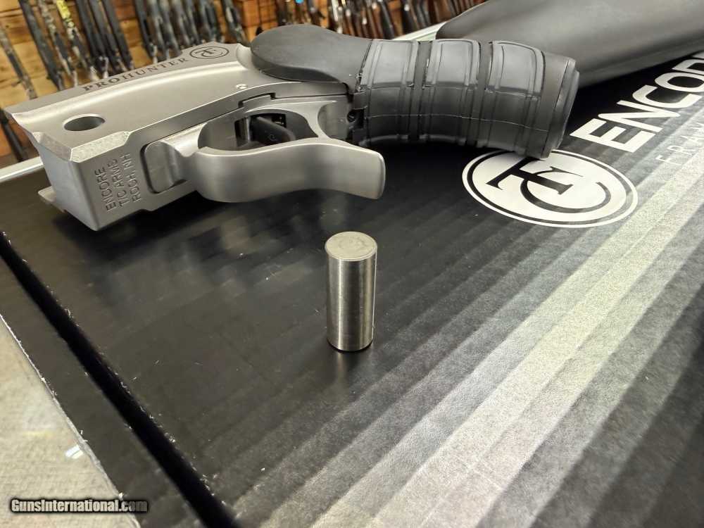 Thompson Center Encore Prohunter Rifle Frame - Stainless/Black-img-2