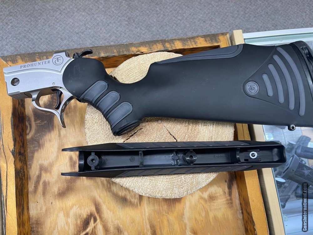 Thompson Center Encore Prohunter Rifle Frame - Stainless/Black-img-6