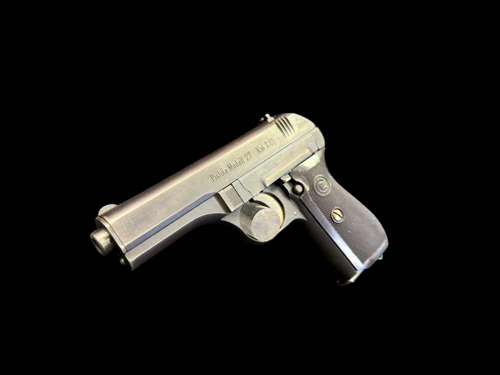 AWESOME, GERMAN WWII NAZl OCCUPATION CZ 27 PISTOL RIG 7.65MM C&R -img-7
