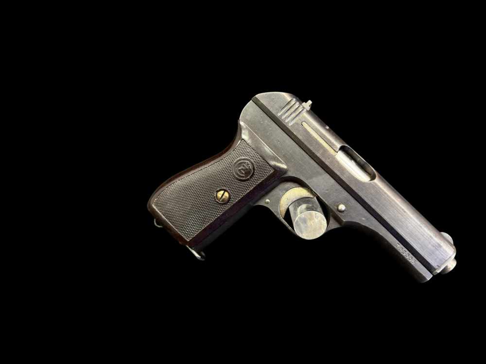 AWESOME, GERMAN WWII NAZl OCCUPATION CZ 27 PISTOL RIG 7.65MM C&R -img-25