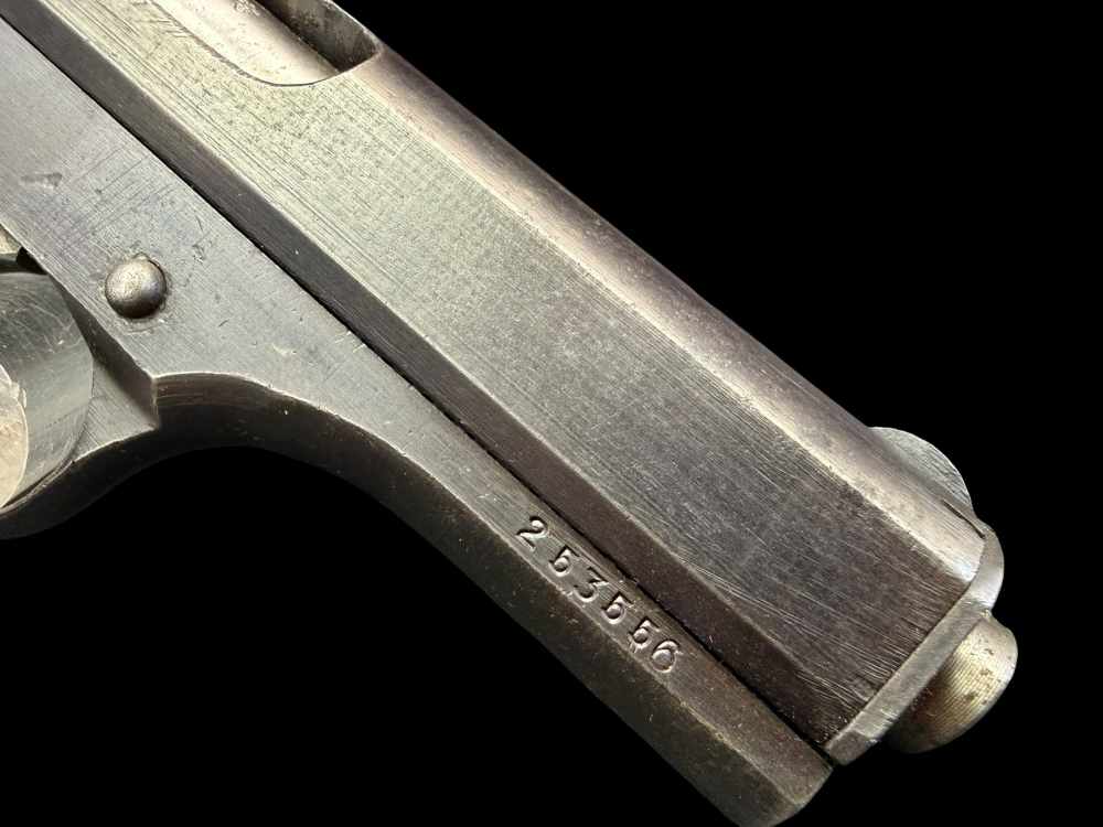 AWESOME, GERMAN WWII NAZl OCCUPATION CZ 27 PISTOL RIG 7.65MM C&R -img-21