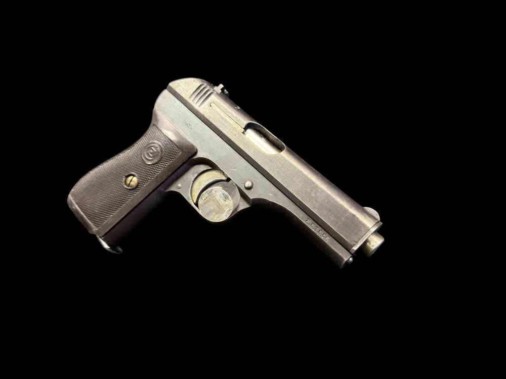 AWESOME, GERMAN WWII NAZl OCCUPATION CZ 27 PISTOL RIG 7.65MM C&R -img-16