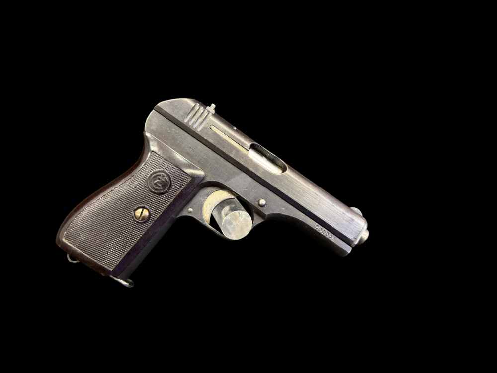 AWESOME, GERMAN WWII NAZl OCCUPATION CZ 27 PISTOL RIG 7.65MM C&R -img-18