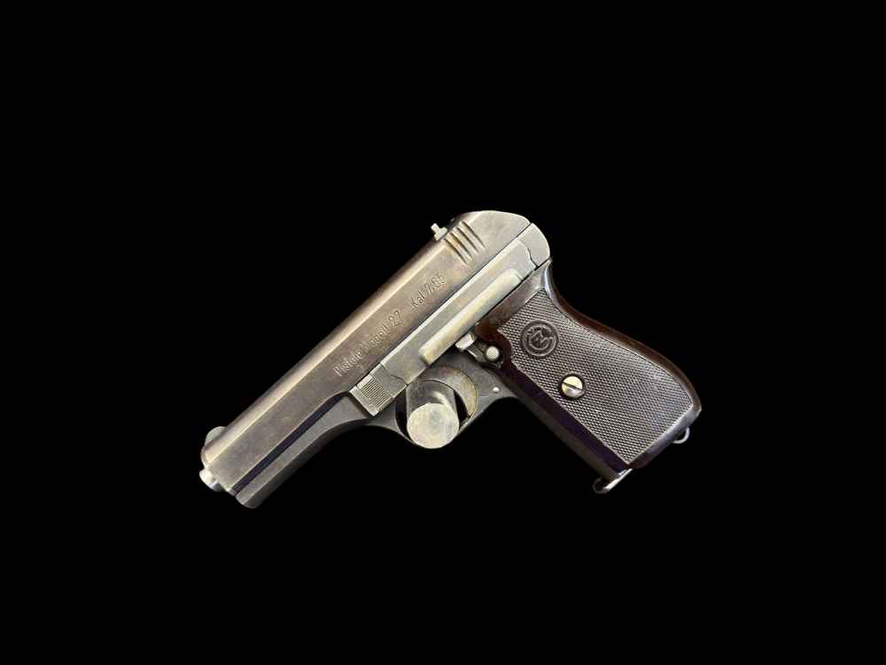 AWESOME, GERMAN WWII NAZl OCCUPATION CZ 27 PISTOL RIG 7.65MM C&R -img-5
