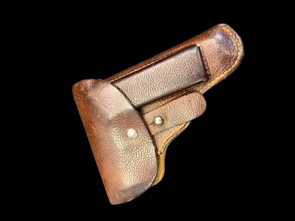 AWESOME, GERMAN WWII NAZl OCCUPATION CZ 27 PISTOL RIG 7.65MM C&R -img-2