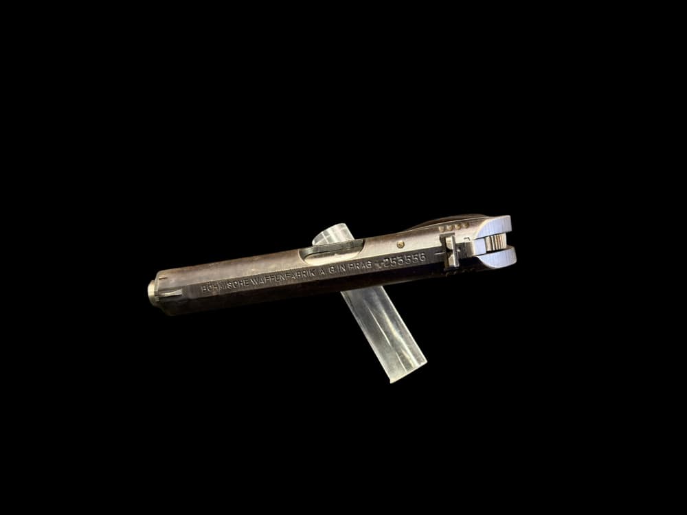 AWESOME, GERMAN WWII NAZl OCCUPATION CZ 27 PISTOL RIG 7.65MM C&R -img-27