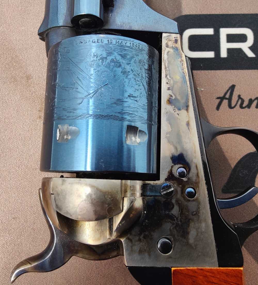 Cimarron 1872 Army in 45 S&W Schofield, John Taffin Owned Gun-img-4