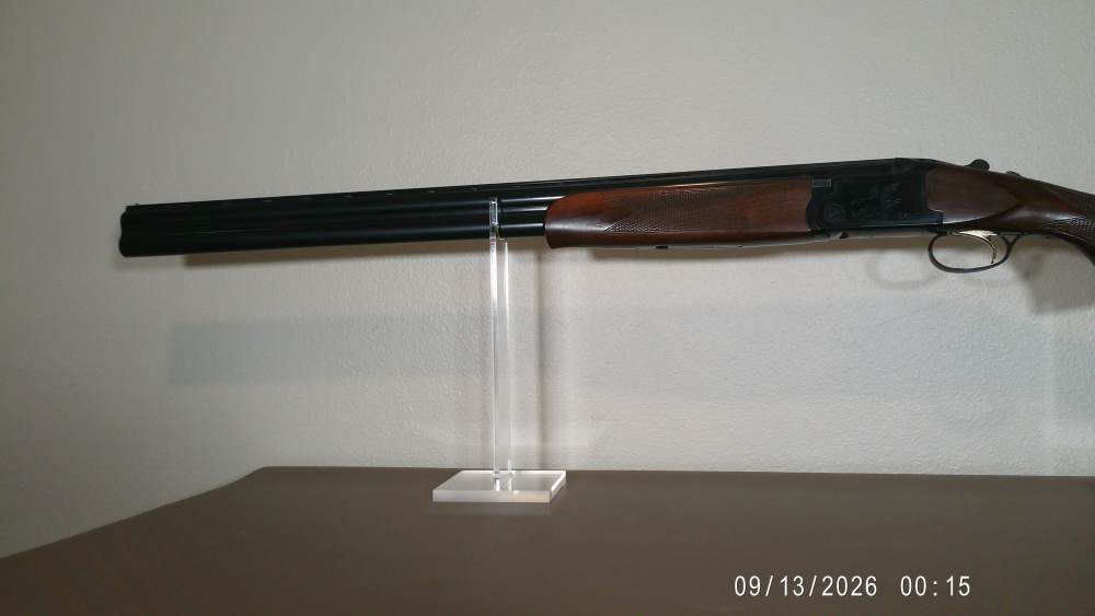 Khan Arthemis Model 12 O/U 12-gauge shotgun in very good condition.-img-8