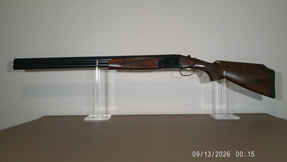 Khan Arthemis Model 12 O/U 12-gauge shotgun in very good condition.-img-7