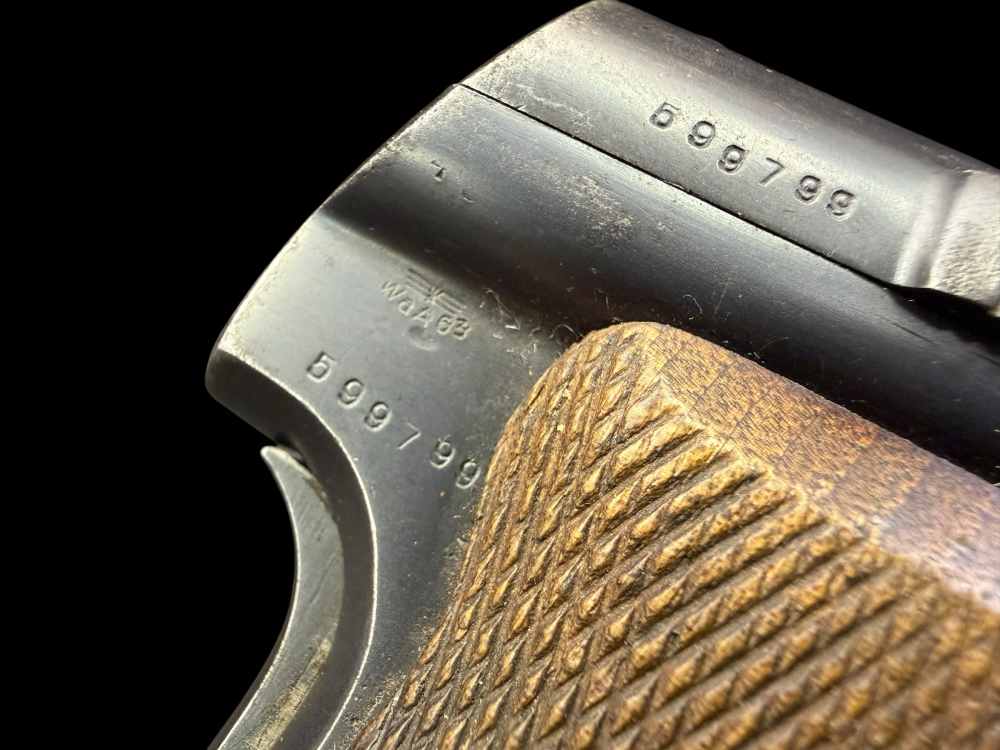 WOW! GERMAN NAZl WWII ASTRA 300 PISTOL RIG 7.65MM 2 MAGS & HOLSTER C&R -img-21