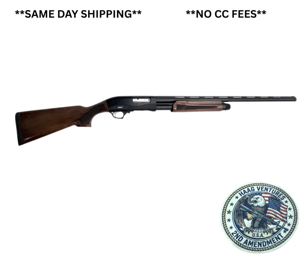 TriStar Cobra III Wood 12 Gauge Pump Action Shotgun-img-0