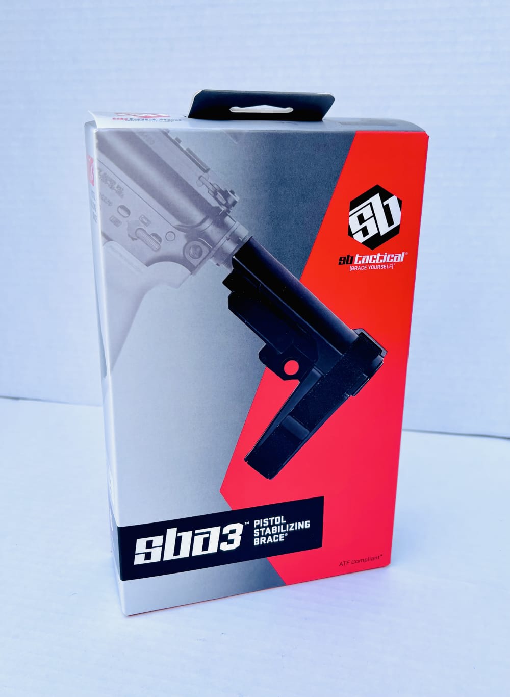 SB Tactical SBA3 Adjustable Pistol Stabilizing Brace Black-img-0
