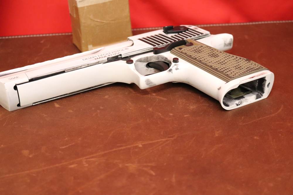 As New Magnum Research Desert Eagle 50 AE BATTLEWORN Storm Trooper Finish!-img-9