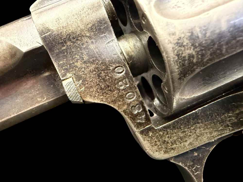 ORIGINAL FINISH, 1930 RUSSIAN TULA M1895 REVOLVER RIG 7.62x38 NON IMPORT -img-14