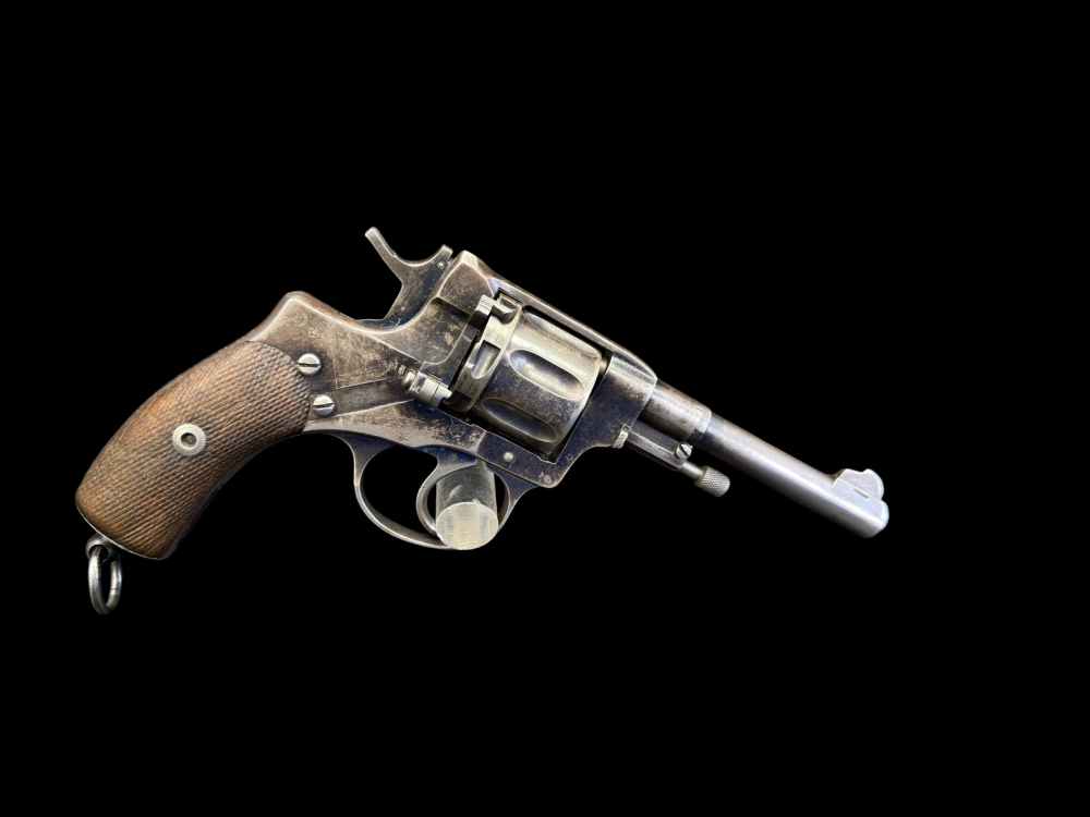 ORIGINAL FINISH, 1930 RUSSIAN TULA M1895 REVOLVER RIG 7.62x38 NON IMPORT -img-19