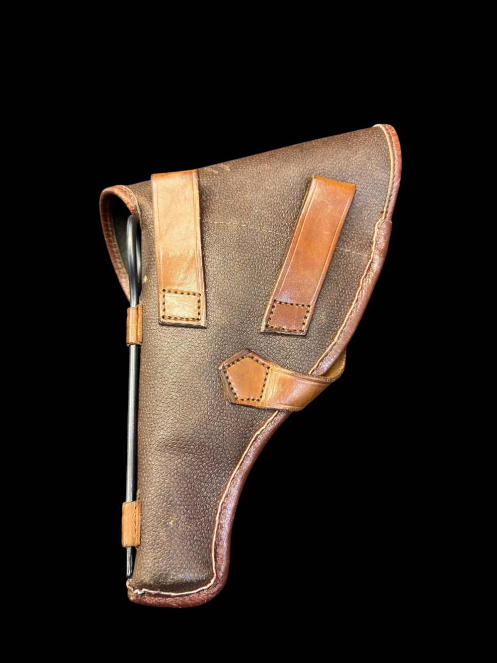 ORIGINAL FINISH, 1930 RUSSIAN TULA M1895 REVOLVER RIG 7.62x38 NON IMPORT -img-4