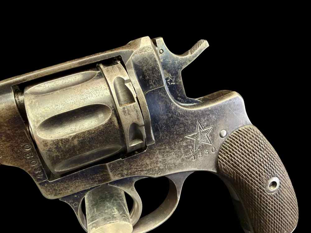 ORIGINAL FINISH, 1930 RUSSIAN TULA M1895 REVOLVER RIG 7.62x38 NON IMPORT -img-15