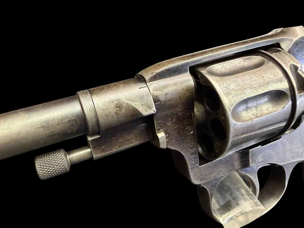 ORIGINAL FINISH, 1930 RUSSIAN TULA M1895 REVOLVER RIG 7.62x38 NON IMPORT -img-8