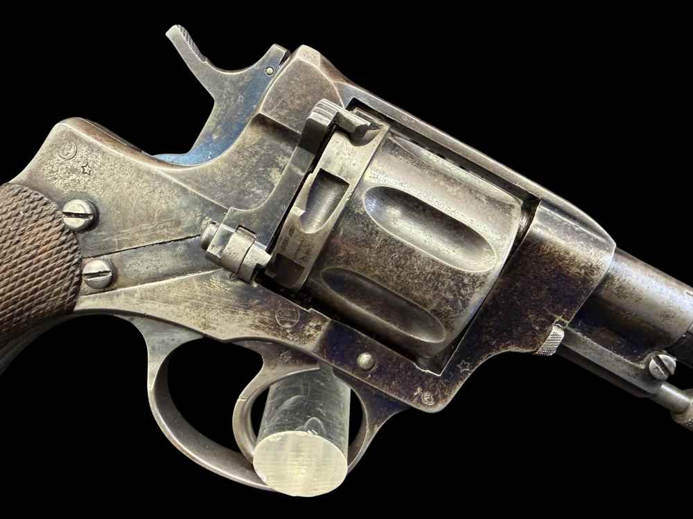 ORIGINAL FINISH, 1930 RUSSIAN TULA M1895 REVOLVER RIG 7.62x38 NON IMPORT -img-23