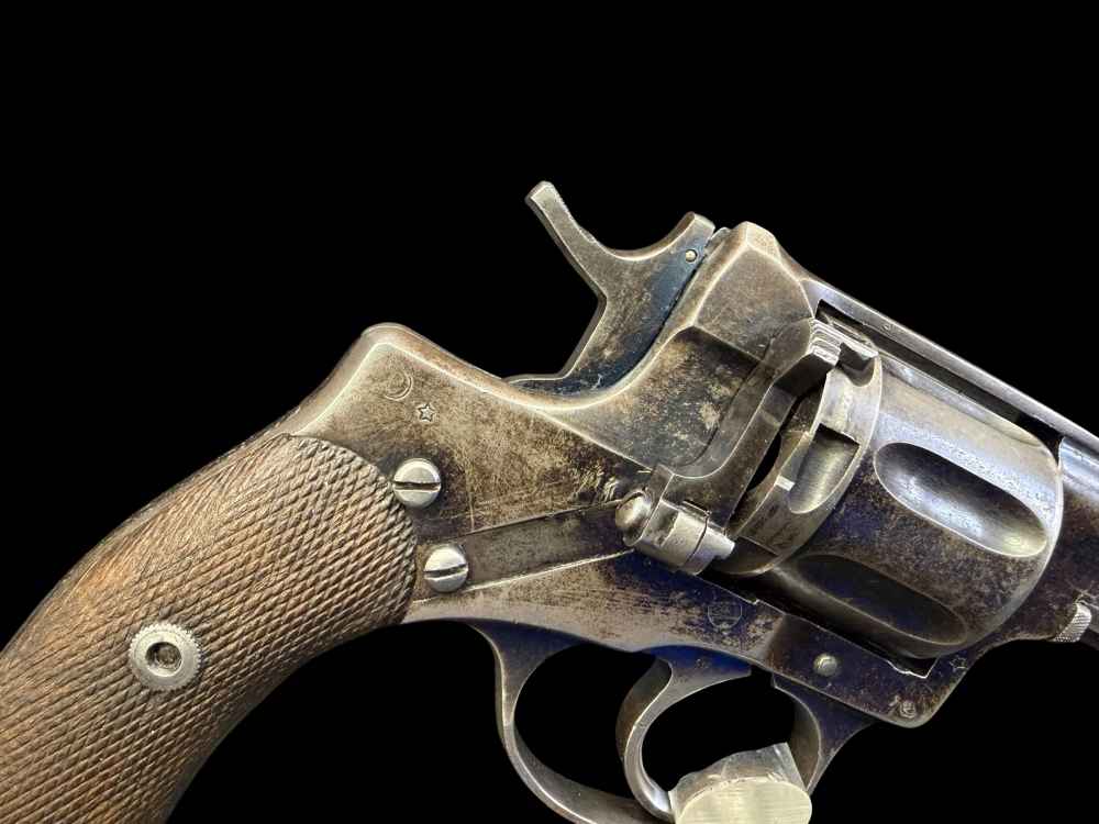 ORIGINAL FINISH, 1930 RUSSIAN TULA M1895 REVOLVER RIG 7.62x38 NON IMPORT -img-25